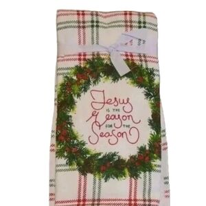 Hobby Lobby Christmas Towels - Red, Green, White